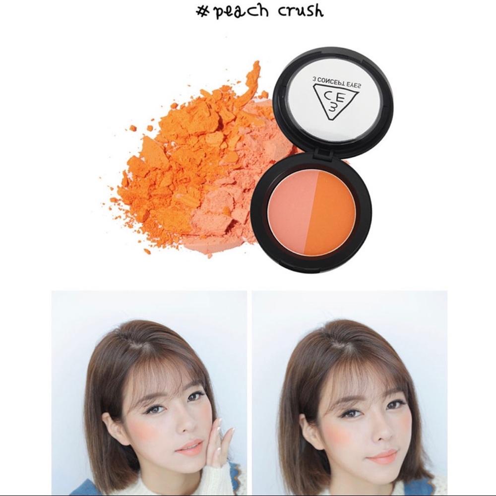 3CE blush #peach crush